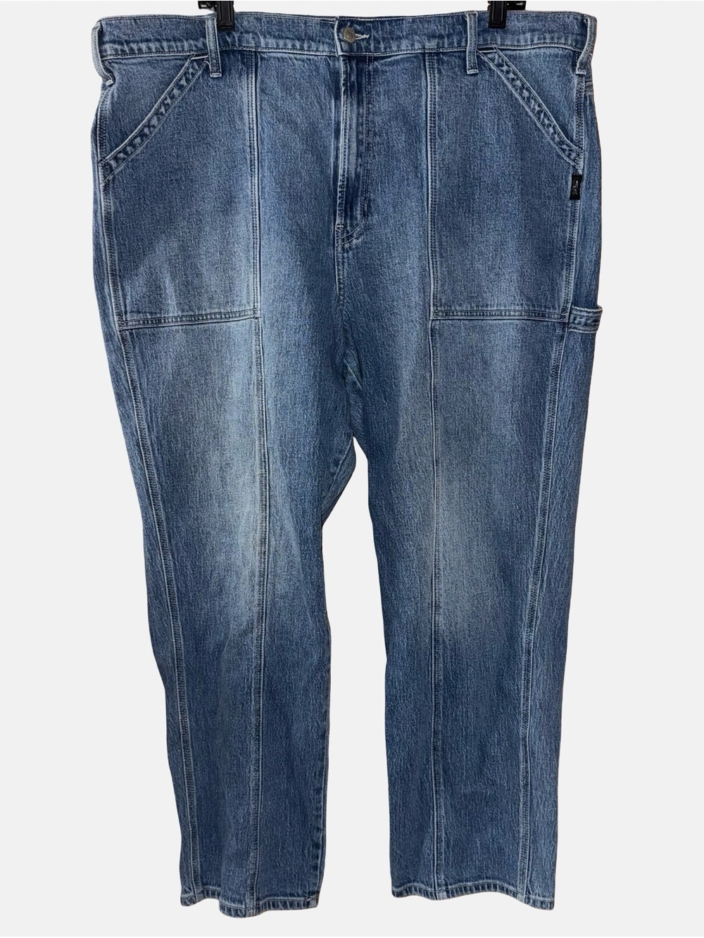 Silver Jeans Co. Women's Plus Size Carpenter High Rise Straight Leg Pant 20W